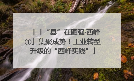「“县”在图强·西峰①」集聚成势！工业转型升级的“西峰实践”