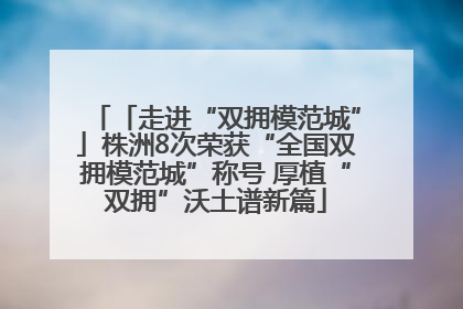「走进“双拥模范城”」株洲8次荣获“全国双拥模范城”称号 厚植“双拥”沃土谱新篇