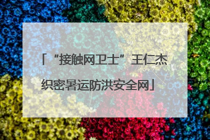 “接触网卫士”王仁杰织密暑运防洪安全网