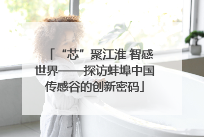 “芯”聚江淮 智感世界——探访蚌埠中国传感谷的创新密码