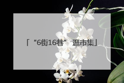 “6街16巷” 逛市集