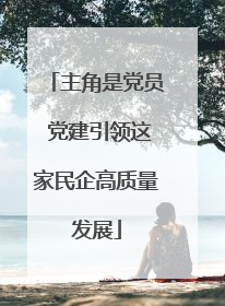 主角是党员 党建引领这家民企高质量发展