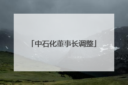 中石化董事长调整