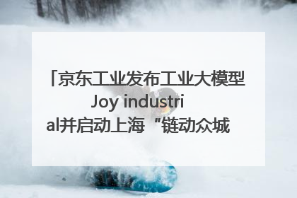 京东工业发布工业大模型Joy industrial并启动上海“链动众城 万亿降本”计划