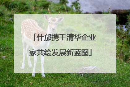 什邡携手清华企业家共绘发展新蓝图