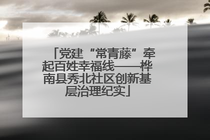 党建“常青藤”牵起百姓幸福线——桦南县秀北社区创新基层治理纪实