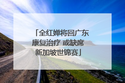 全红婵将回广东康复治疗 或缺席新加坡世锦赛
