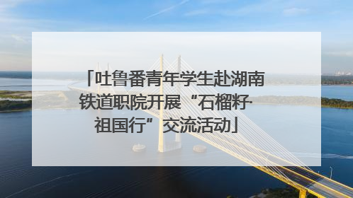 吐鲁番青年学生赴湖南铁道职院开展“石榴籽·祖国行”交流活动