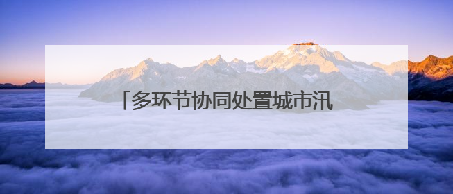 多环节协同处置城市汛情 城阳开展防汛排水突发事件抢险救援演练