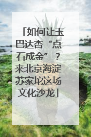 如何让玉巴达杏“点石成金”？来北京海淀苏家坨这场文化沙龙
