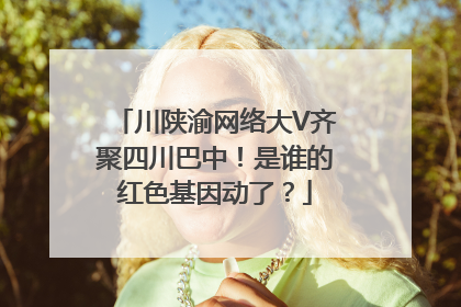 川陕渝网络大V齐聚四川巴中！是谁的红色基因动了？