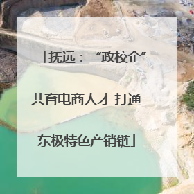 抚远：“政校企”共育电商人才 打通东极特色产销链