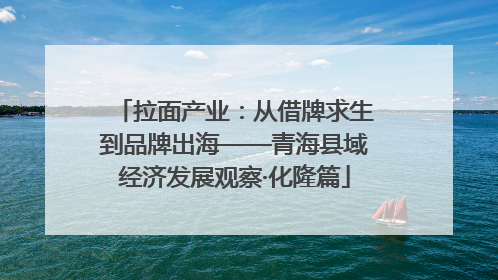 拉面产业：从借牌求生到品牌出海——青海县域经济发展观察·化隆篇