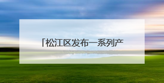 松江区发布一系列产教融合创新合作项目