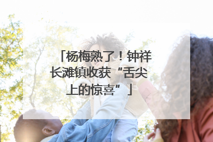 杨梅熟了！钟祥长滩镇收获“舌尖上的惊喜”