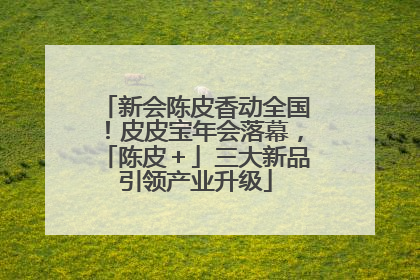 新会陈皮香动全国！皮皮宝年会落幕，「陈皮＋」三大新品引领产业升级