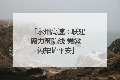 永州高速：联建聚力筑防线 党徽闪耀护平安