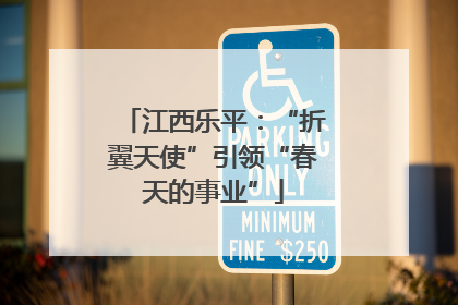 江西乐平：“折翼天使”引领“春天的事业”