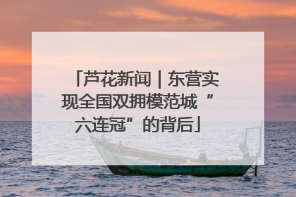 芦花新闻｜东营实现全国双拥模范城“六连冠”的背后