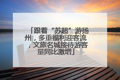 跟着“苏超”游扬州，多重福利迎客流，文旅名城接待游客量同比激增