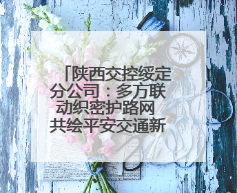 陕西交控绥定分公司：多方联动织密护路网 共绘平安交通新图景