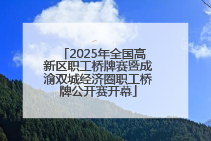 2025年全国高新区职工桥牌赛暨成渝双城经济圈职工桥牌公开赛开幕