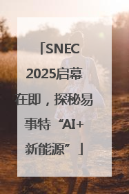 SNEC 2025启幕在即，探秘易事特“AI+新能源”